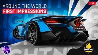 Asphalt 9 |  Discuss first impressions of NEW Around the World update and play multiplayer