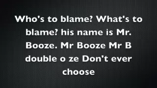 Family Guy- Mr. Booze Lyrics