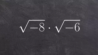 Multiplying radicals with imaginary numbers