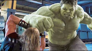 The Avengers (2012)- Thor vs Hulk - Fight Scene - Movie Hd Clip