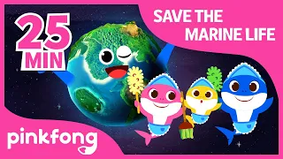 Clean the Sea and more | +Compilation | Shark Week | Pinkfong Songs for Children