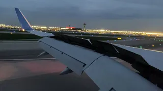 United Airlines Boeing 757-300 landing in Chicago (ORD)