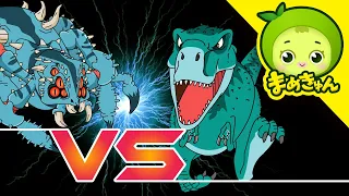 ティラノサウルス VS ジャイアントタランチュラ | 恐竜バトル | dinosaur battle | まめきゅん MAMEKYUNN