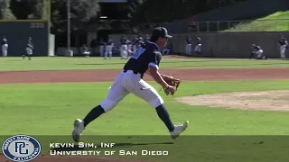 Kevin Sim Prospect Video, Inf, University of San Diego