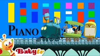 Tricky Tracks Theme Song BabyTV Slow EASY Medium 4K Piano Tutorial