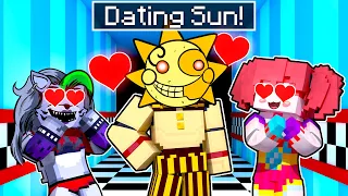 Sunrise Has a GIRLFRIEND?! in Minecraft Security Breach