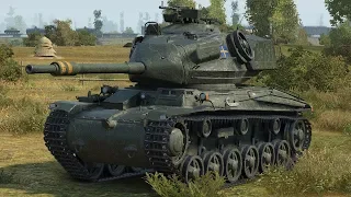 Статист показал как нужно вытаскивать бои на Strv 74 World of Tanks