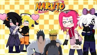 ♡✿Team 7 Reacts to Sasunaru//Español//English//Sasunaru//✿♡