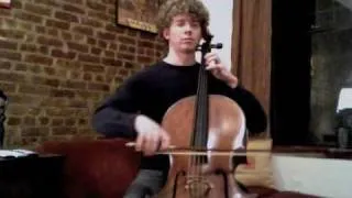 POPPER PROJECT #1: Joshua Roman plays Etude #1 for cello by David Popper