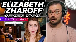 Elizabeth Zharoff "Martern aller Arten" REACTION & ANALYSIS by Twitch Vocal Coach/Opera Singer!