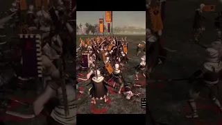 Total War: SHOGUN 2 1vs1: Warrior Nuns vs Naginata Warrior Monks