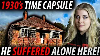 HE SUFFERED IN SILENCE IN THIS ABANDONED HOUSE| 1930’s TIME CAPSULE| MEDICAL WASTE LEFT BEHIND!!