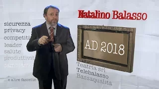 Balasso, discorso di capodanno 2018