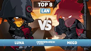 Luna vs Megd - Top 8 Elimination - Dreamhack San Diego 2023 - LAN 1v1