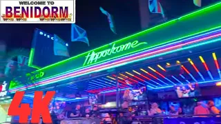 Benidorm Nightclub Square 4K: The Heart of Costa Blanca's Nightlife