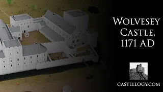 Reconstruction of Wolvesey Castle, 1171 AD