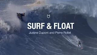 JET SKI FLOATER AND WIPEOUT AT NAZARÉ with Justine Dupont and Pierre Rollet