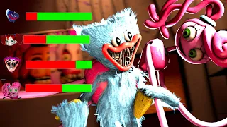 [SFM FNaF] Top 5 Security Breach vs Poppy Playtime WITH Healthbars