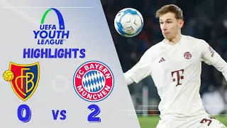 BASEL U19 0-2 BAYERN MUNICH U19 | UEFA YOUTH LEAGUE | HIGHLIGHTS | 07-02-2024