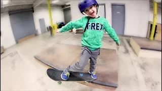 FATHER SON NEW SKATE MANEUVER!