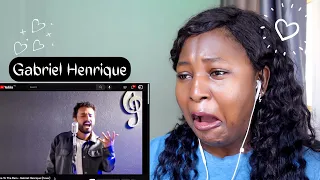 Gabriel Henrique - Set Fire To The Rain REACTION!!