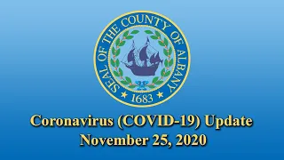 Coronavirus (COVID-19) Update (November 25, 2020)