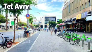 [4K] Walking in Tel Aviv, Virtual Walking,  Israel