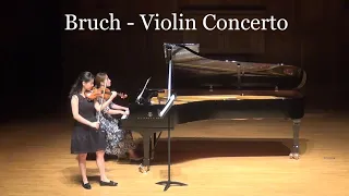 M.Bruch - Violin Concerto No.1 브루흐 바이올린 협주곡 김수연 바이올린 장지원 피아노 한예종 반주과