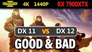 Helldivers 2 - Is DX11 Better on AMD RX 7900XTX? The Good, Bad and Tutorial