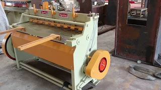 Mechanical Under Crank Shearing Machine 1270x1.5mm MS Cutting