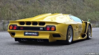 Ultra-RARE Lamborghini Diablo GT1 Stradale - Start Up, Revs & Overview!