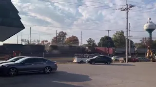 Semi trailer hit by CSX train in Pendleton, Indiana
