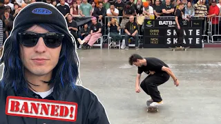 Sneaking Into The Berrics Finals Undercover!