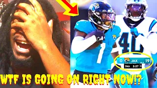 JAGUARS VS PANTHERS REACTION 2023 CAROLINA PANTHERS VS JACKSONVILLE JAGUARS HIGHLIGHTS REACTION 2023