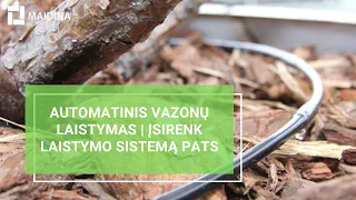 Automatinis vazonų laistymas | Įsirenk laistymo sistemą pats