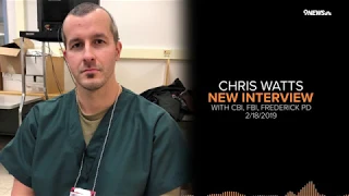 Chris Watts said he hasn’t watched interviews where he pleads for the safe return of his family