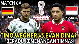 Jerman vs Indonesia 2022 - Semi Final Fifa World Cup 2022 Qatar Berkelas - Beradu Jotos Kemenangan.