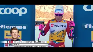 Klæbo tour de ski 2022/2023👊🇳🇴