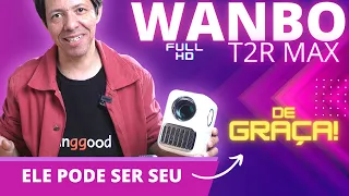 WANBO T2R MAX - O novo projetor da Xiaomi  é muito legal!