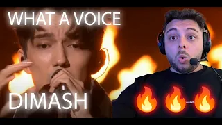 THEY SAY HE HAS THE BEST VOICE IN THE WORLD! DIMASH LIVE REACTION!
