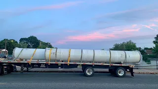 Drop And Hook Oversized Pipe Load “P&S Transportation"