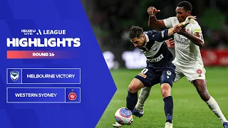 Melbourne Victory v Western Sydney Wanderers FC - Highlights | Isuzu UTE A-League 2023-24 | Round 26