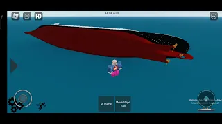 Titanic sinks like britannic