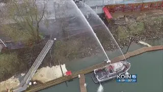 Sundance Marina, hundreds of boats destroyed by fire