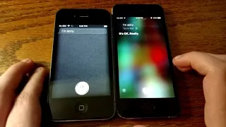 iOS 12 Siri Meets iOS 6 Siri