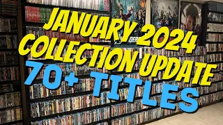 January 2024 Blu-ray + 4K + DVD Collection Update - 70+ Titles Added to the Collection
