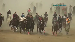 Аты шулы Байторе атты тулпармен Жамангали Әбдіжаппар Әлкожа кокпарында