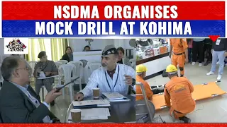 NAGALAND DISASTER MANAGEMENT ORGANISES MOCK DRILL AT KOHIMA