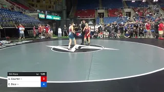 2023 16U GR U.S. Marine Corps Nationals: Urijah Courter vs Eric Bice: 88 Ibs 5th Place Bout