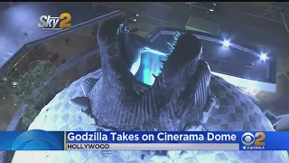 Godzilla Takes Over Hollywood Cinerama Dome